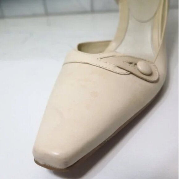 Amazing Vintage Nude Heels - Picture 13 of 15